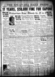 The Escanaba Daily Press, 1931-10-25