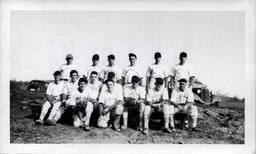 Ontonagon Baseball Team near Parking Lot