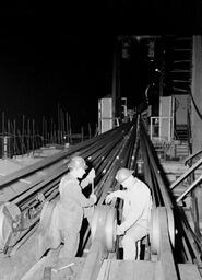 Cable spinning during Mackinac Bridge construction (32 of 33)