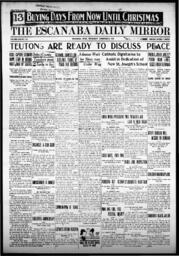 Escanaba Daily Mirror, 1915-12-09