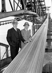 Dignitaries related to Mackinac Bridge construction (29 of 34)