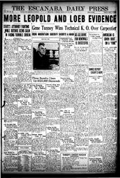 The Escanaba Daily Press, 1924-07-25