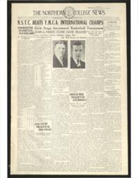 The Northern College News, 1929-03-12