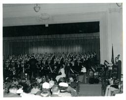 Concert with Choir and String Instruments (Part of the NMU Historic Photographs Collection)