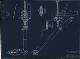 Drill Mounting Assembly for Double Drill Mine Rig 