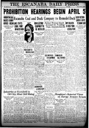 The Escanaba Daily Press, 1926-03-23