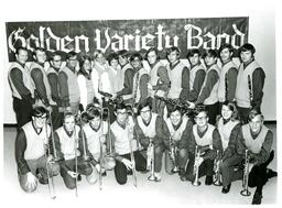 Group Portrait of Golden Variety Band (Part of the NMU Historic Photographs Collection)