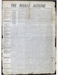 The Weekly Agitator, 1879-10-18