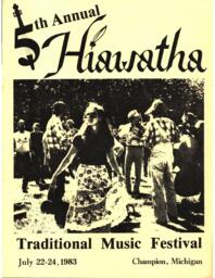 Hiawatha Music Festival Program, 1983