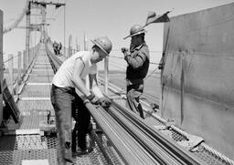 Cable spinning for Mackinac Bridge (63 of 67)