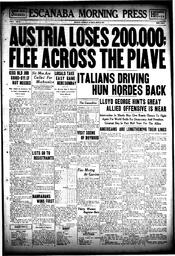 Escanaba Morning Press, 1918-06-25