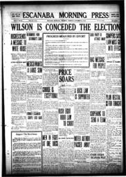 Escanaba Morning Press, 1916-11-23