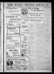 The Daily Mining Journal, 1899-10-13