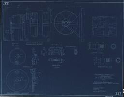 Details for Quick and Slow Motion for Automatic Head Feeder for Champion Mill, Freda, Sheet #237