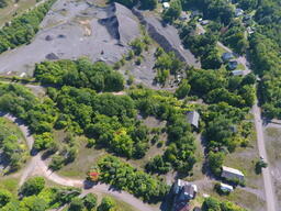 Drone's Eye View of the Champion Mine #4 Shaft House, 2018-09-03 (27 of 65)