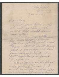 Jim Moran to Perry Hatch, 1919-01-10