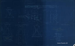 Coal Trestle Plans--Copper Range Railroad Coal Trestle at Champion Mine Shaft “D” (1 of 2)