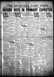 The Escanaba Daily Press, 1932-09-11