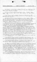 Committee of the Whole, 1992-07-28