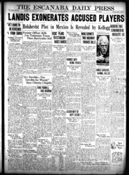 The Escanaba Daily Press, 1927-01-13