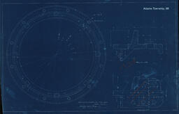 Champion Mill Intake Cap Ring Blueprint