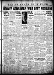 The Escanaba Daily Press, 1932-11-17