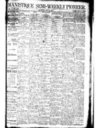 Manistique Semi-Weekly Pioneer, 1893-07-08