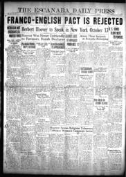 The Escanaba Daily Press, 1928-09-29