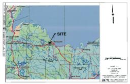 McClure Penstock Replacement Site Location Map