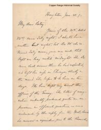 Lucius Lee Hubbard to Fannie Hubbard, 1892-01-25