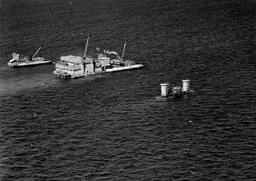 Concrete mixing for Mackinac Bridge (4 of 4)