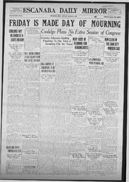 Escanaba Daily Mirror, 1923-08-06