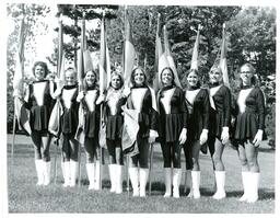 Group Portrait of Color Guard Members (Part of the NMU Historic Photographs Collection)