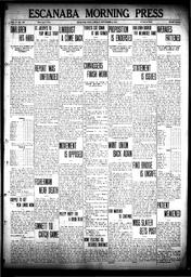 Escanaba Morning Press, 1912-09-08