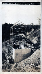 Victoria Dam Powerhouse Structural Steel Construction Looking Southwest