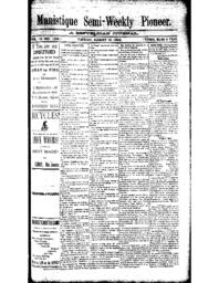 Manistique Semi-Weekly Pioneer, 1892-08-16