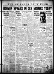 The Escanaba Daily Press, 1932-10-04