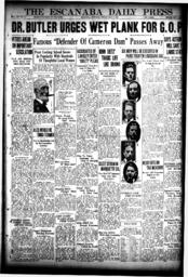 The Escanaba Daily Press, 1924-05-09