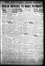 The Escanaba Daily Press, 1923-01-13