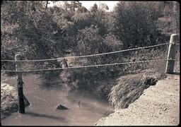 (135-007) Bridge Destroyed after Flood