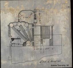 Baltic Mill Boiler and Economizer Detail Plan (1 of 4)