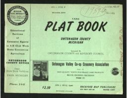 Ontonagon County Farm Plat Book, 1959-1960