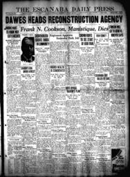 The Escanaba Daily Press, 1932-01-20