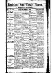 Manistique Semi-Weekly Pioneer, 1892-09-13