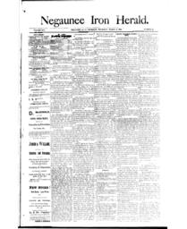 Negaunee Iron Herald, 1889-03-14