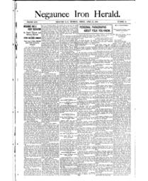 Negaunee Iron Herald, 1919-04-25