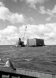 Cable bent pier for Mackinac Bridge (2 of 15)