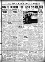 The Escanaba Daily Press, 1931-01-06