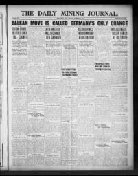 The Daily Mining Journal, 1915-10-11