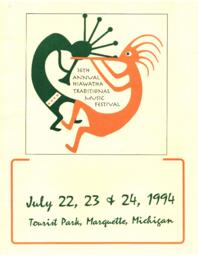 Hiawatha Music Festival Program, 1994